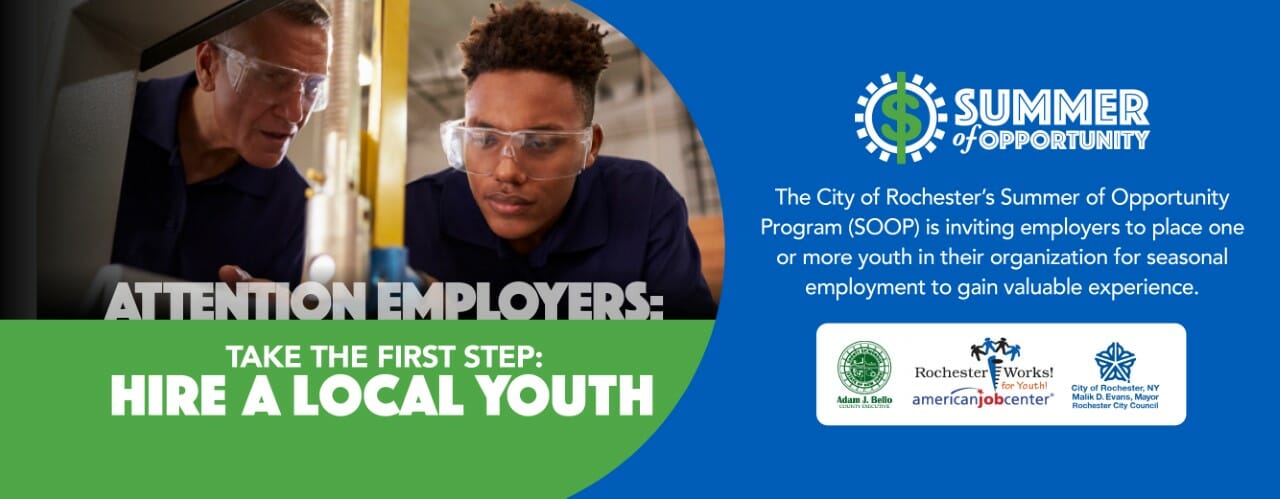Hire Local Youth through the Summer of Opportunity Program! - Greater ...