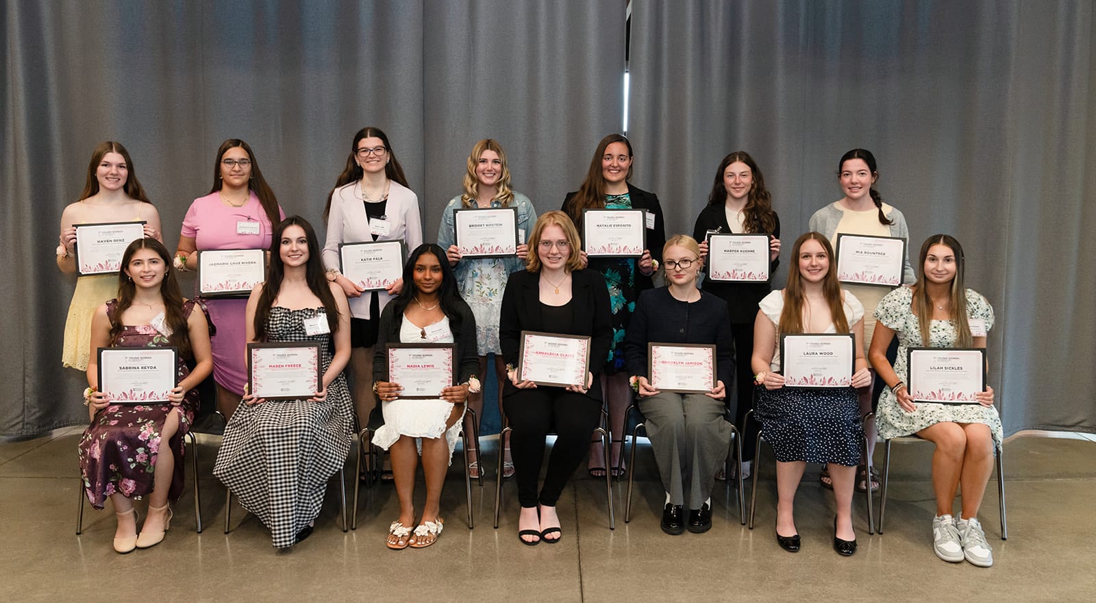 2025 young women of distiction