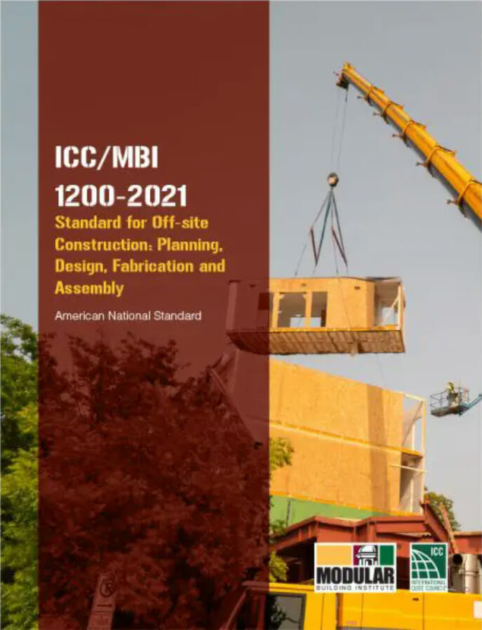 book for modular building & construction standards