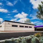 A permanent modular building set up for the Good Samaritans