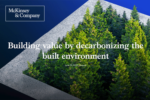 informe de mckinsey sobre la construcción modular para la descarbonización