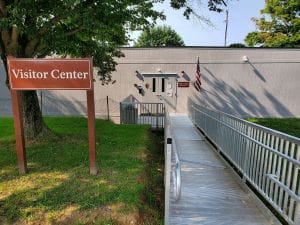 USMGE undertook the construction of a temporary modular visitors center at Antietam National Battlefield Park.