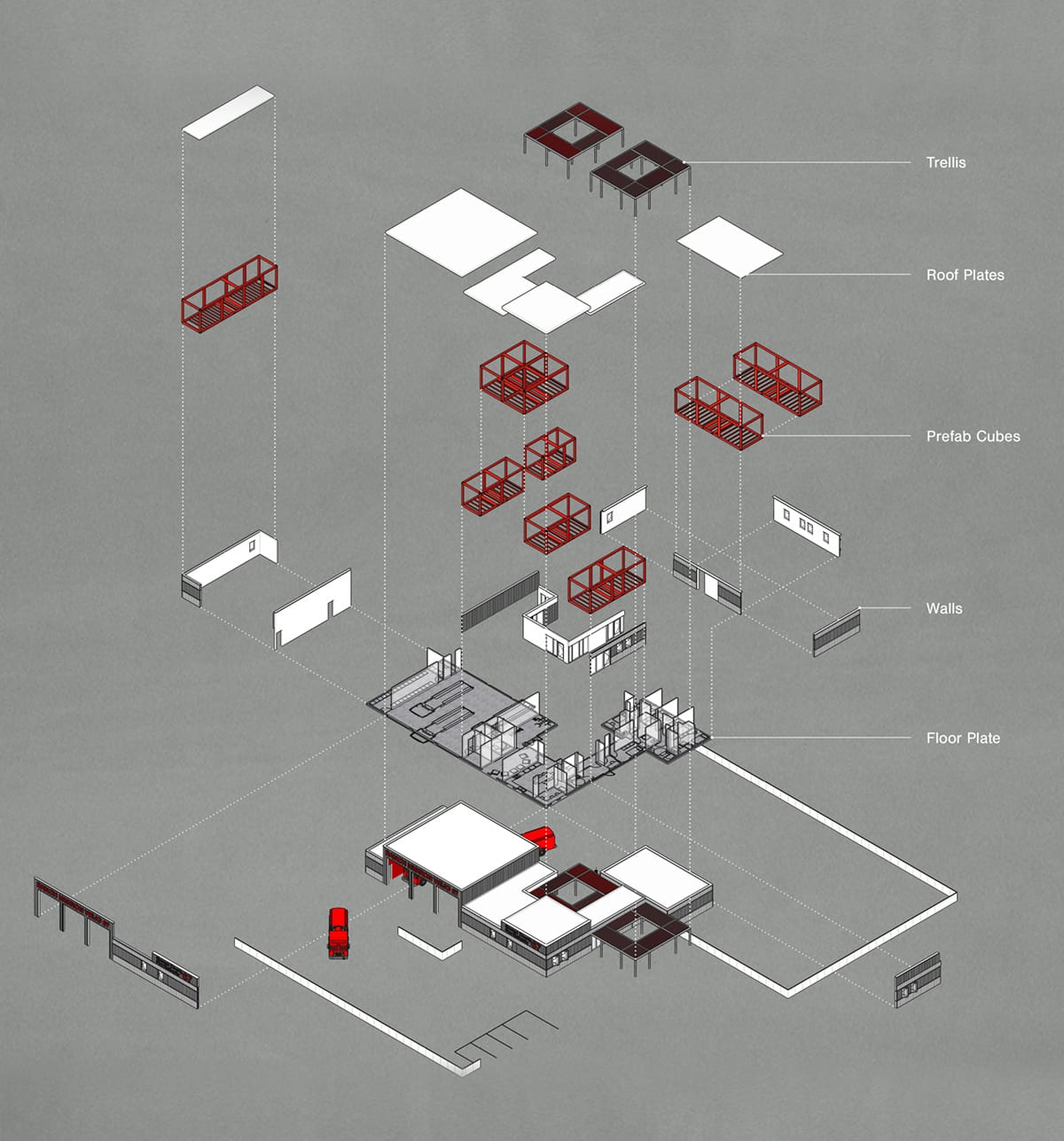 Wittman Estes a conçu un kit de pièces architecturales