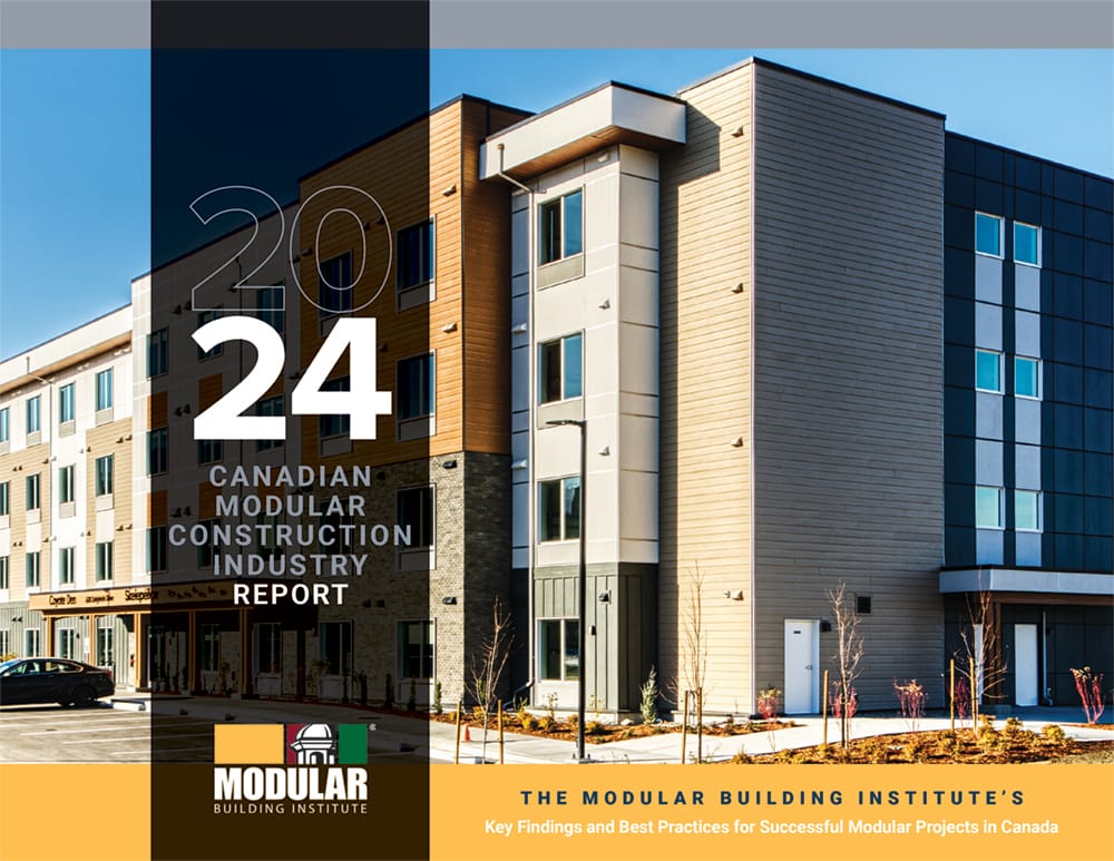 2024 Canadian modular construction industry report from the Modular Building Institute