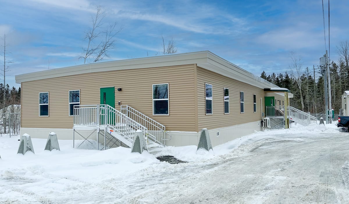 Edificio de oficinas modular construido por Modular Genius