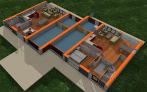 True Modular Buildings Orange Kit