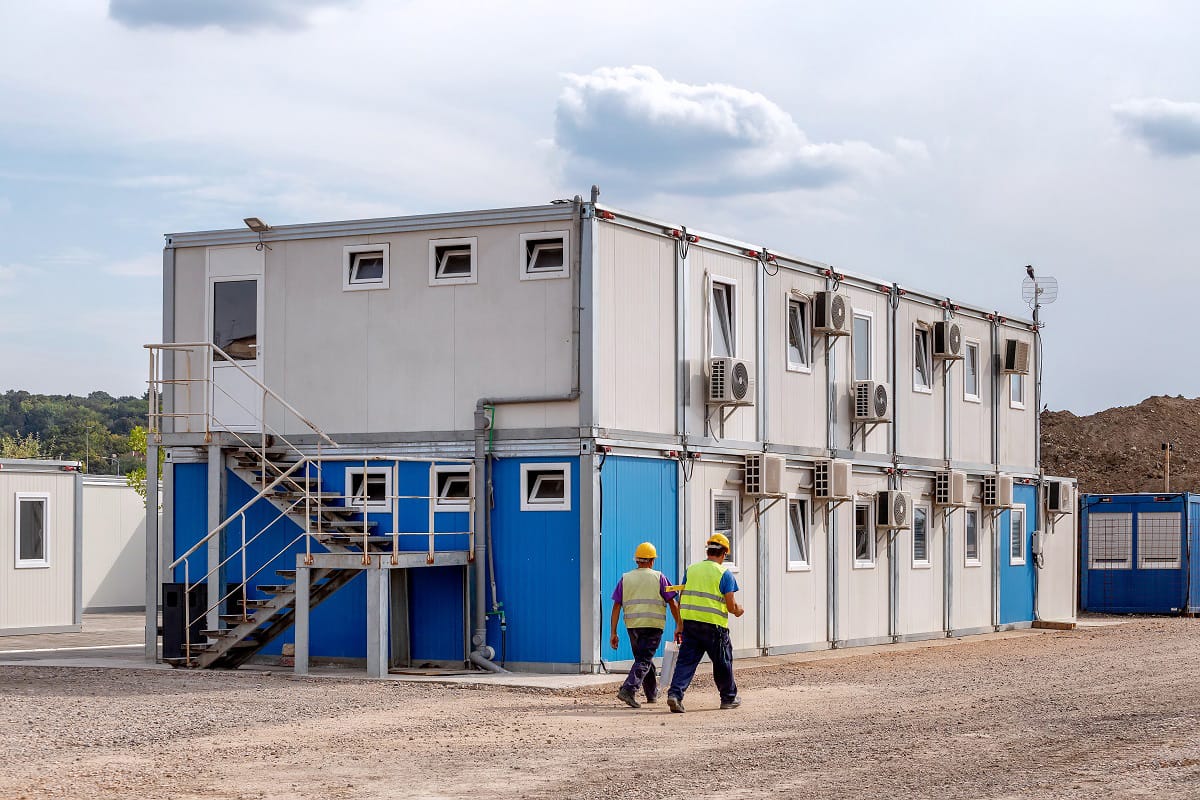 modular container building