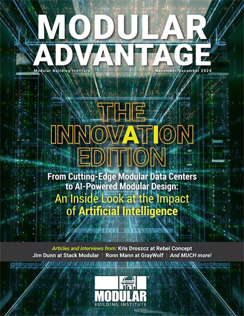 Nov/Dec 2024 issue of MBI's Modular Advantage magazine