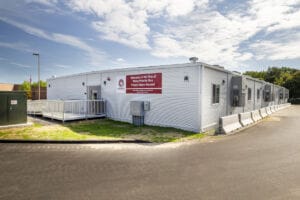 temporary modular classrooms