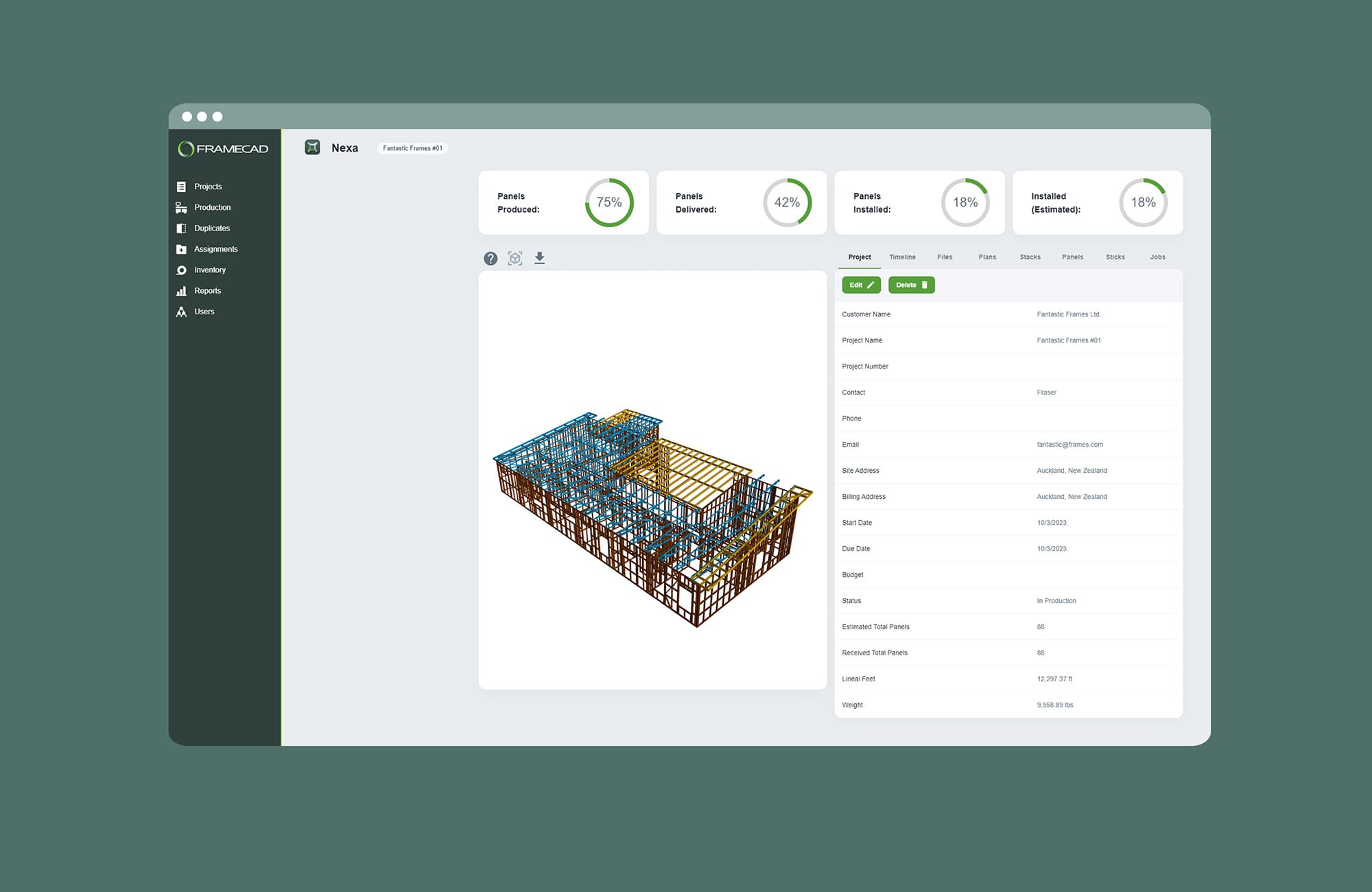 FRAMECAD_FRAMECADNexa_IP FRAMECAD_FRAMECADNexa_IP