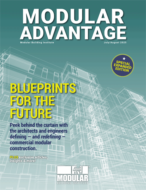Modular Advantage magazine July/August 2025