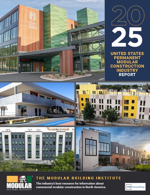 2025 US Permanent Modular Construction Annual Report from the Modular Building Institute