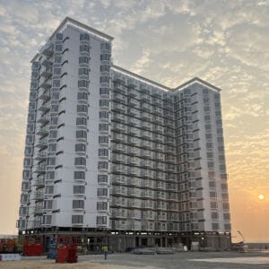 Earth Tower modular multifamily high-rise in Abu Dhabi