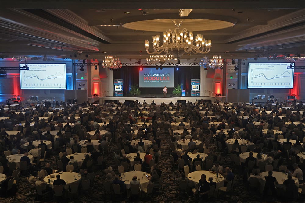 Aniban Basu speaks at the 2026 World of Modular