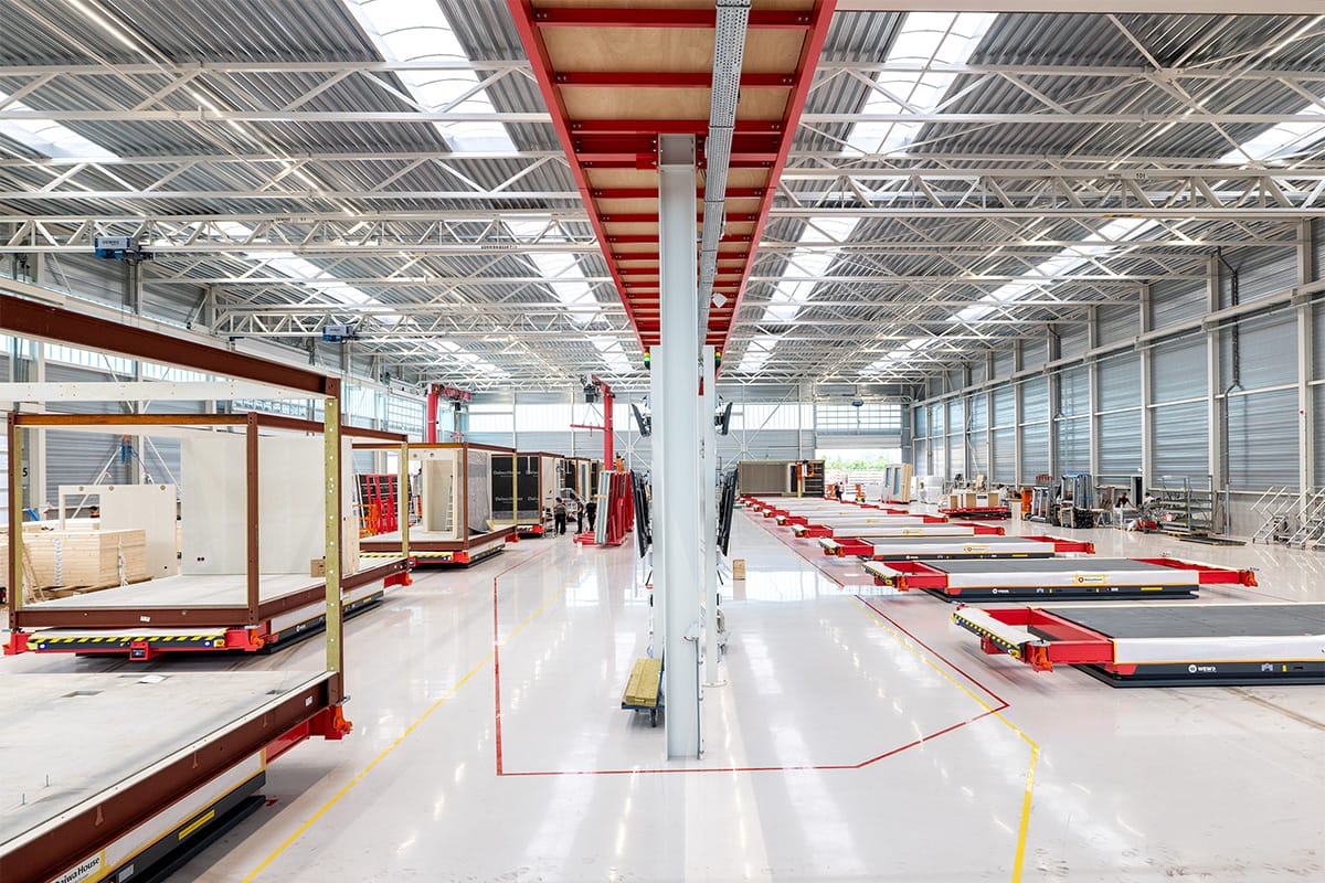 Daiwa House factory tour at World of Modular Europe in Amsterdam