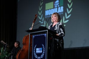 Laurie Robert speaks at MBI's 2026 Awards of Distinction