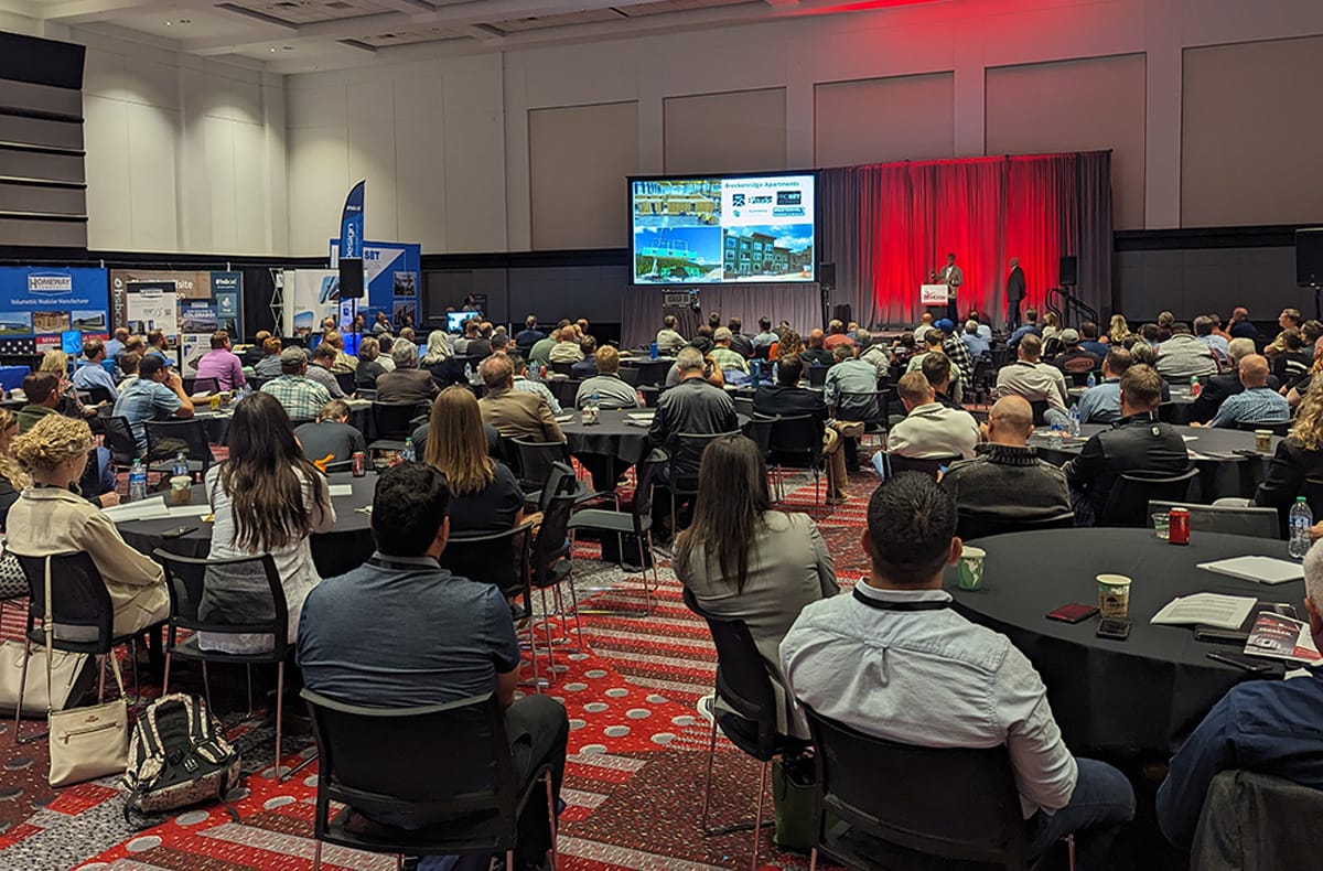 Case study presentation at the Offsite Construction Summit in Denver