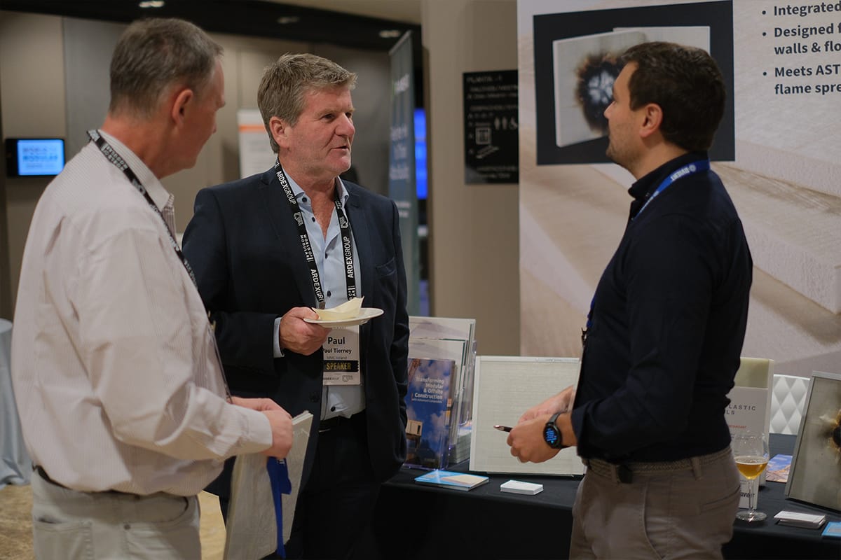 international networking at World of Modular Europe
