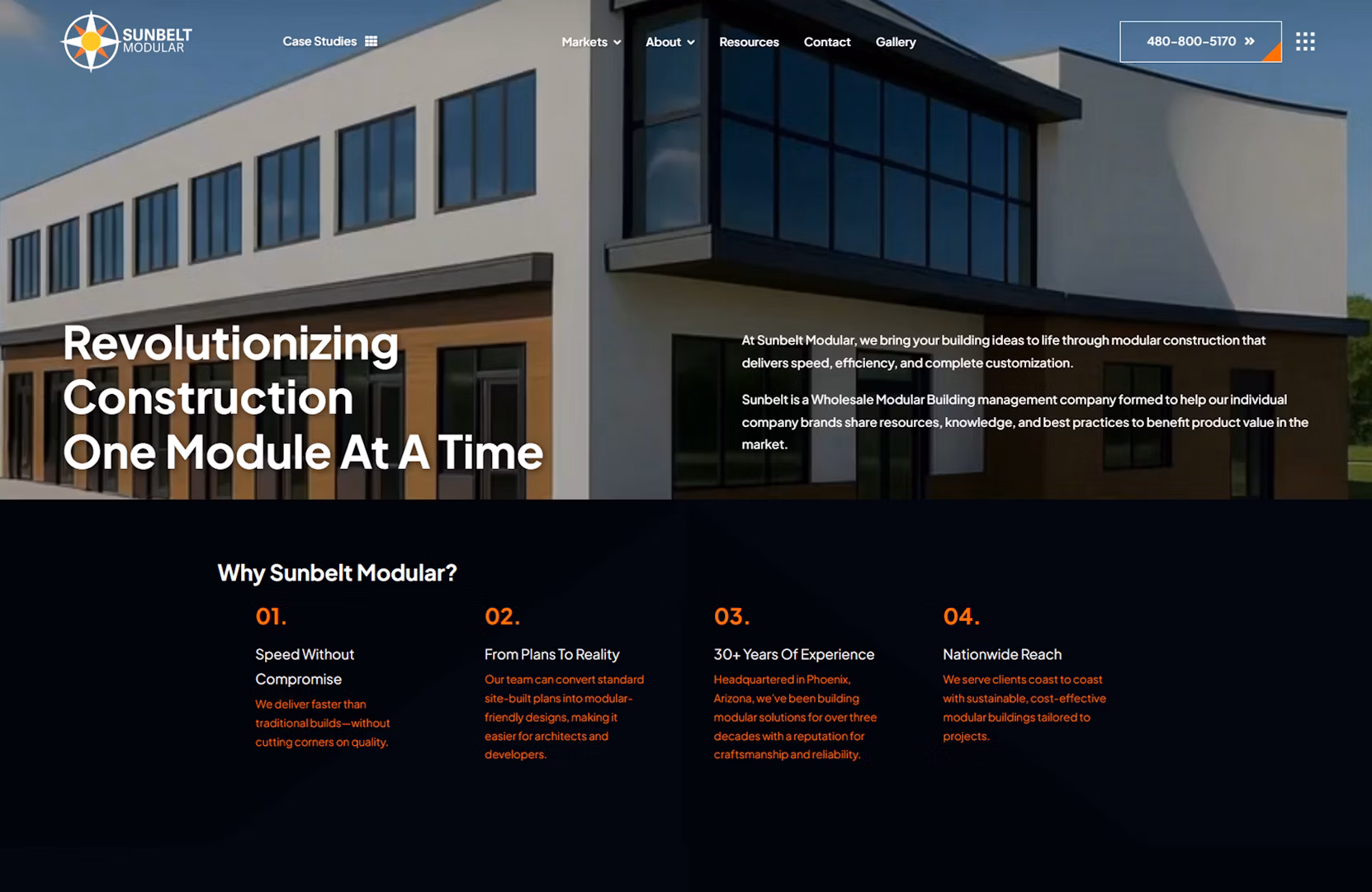 SunbeltModular_Sunbelt Modular Website
