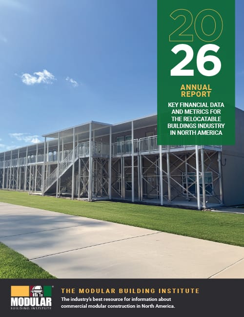 Modular Building Institute's 2026 North American Relocatable Buidlings Report