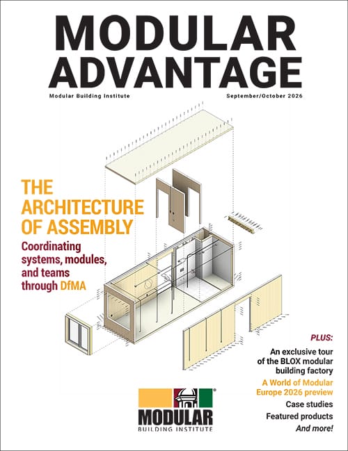 Sept/Oct 2026 issue of MBI's Modular Advantage magazine