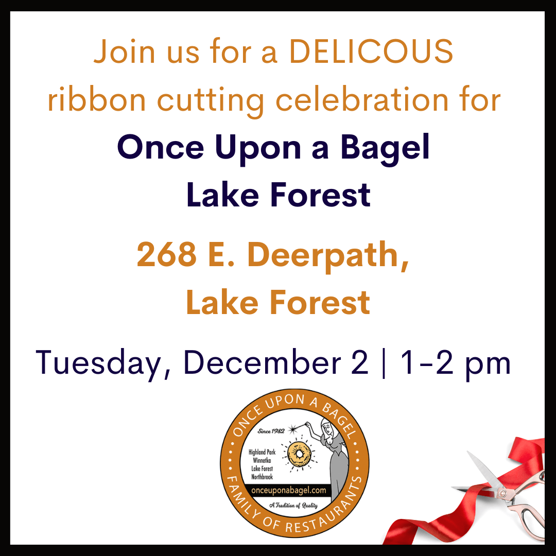 Once Upon a Bagel Ribbon Cutting