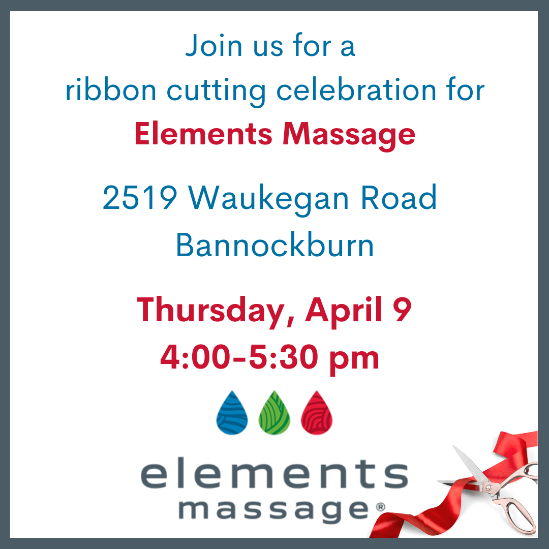 Elements Massage Ribbon Cutting