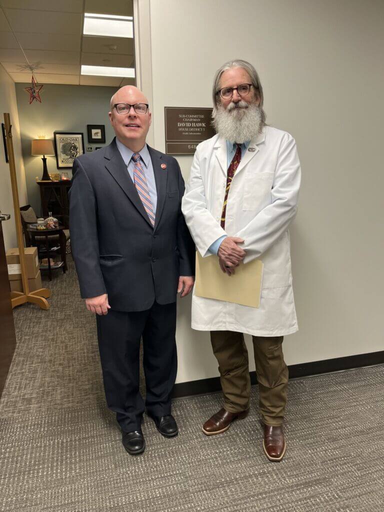 Dr. Sumrok and Rep. Hawk