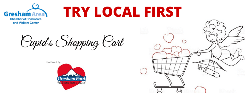 Try Local First Cupid's Shopping Cart