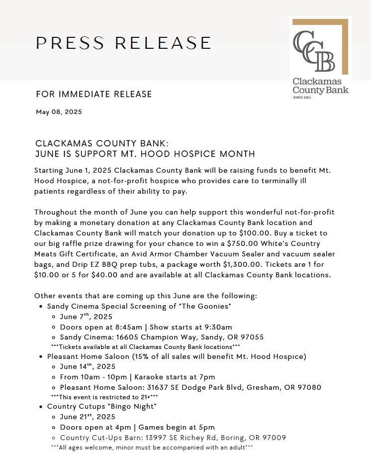 Press Release