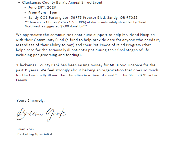 press release