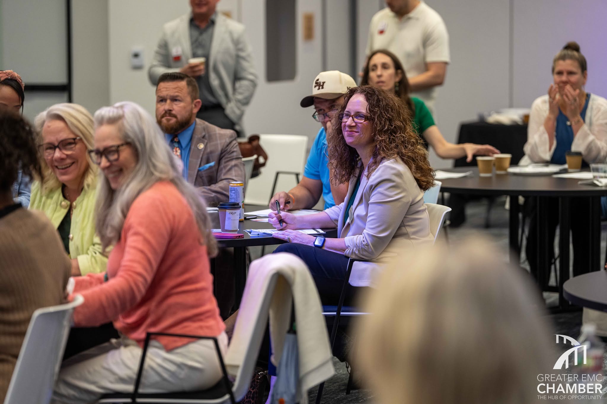 Katie Key attends the Chamber's Growth Exchange: Business Building Workshop to improve the Foundation's ability to fundraise