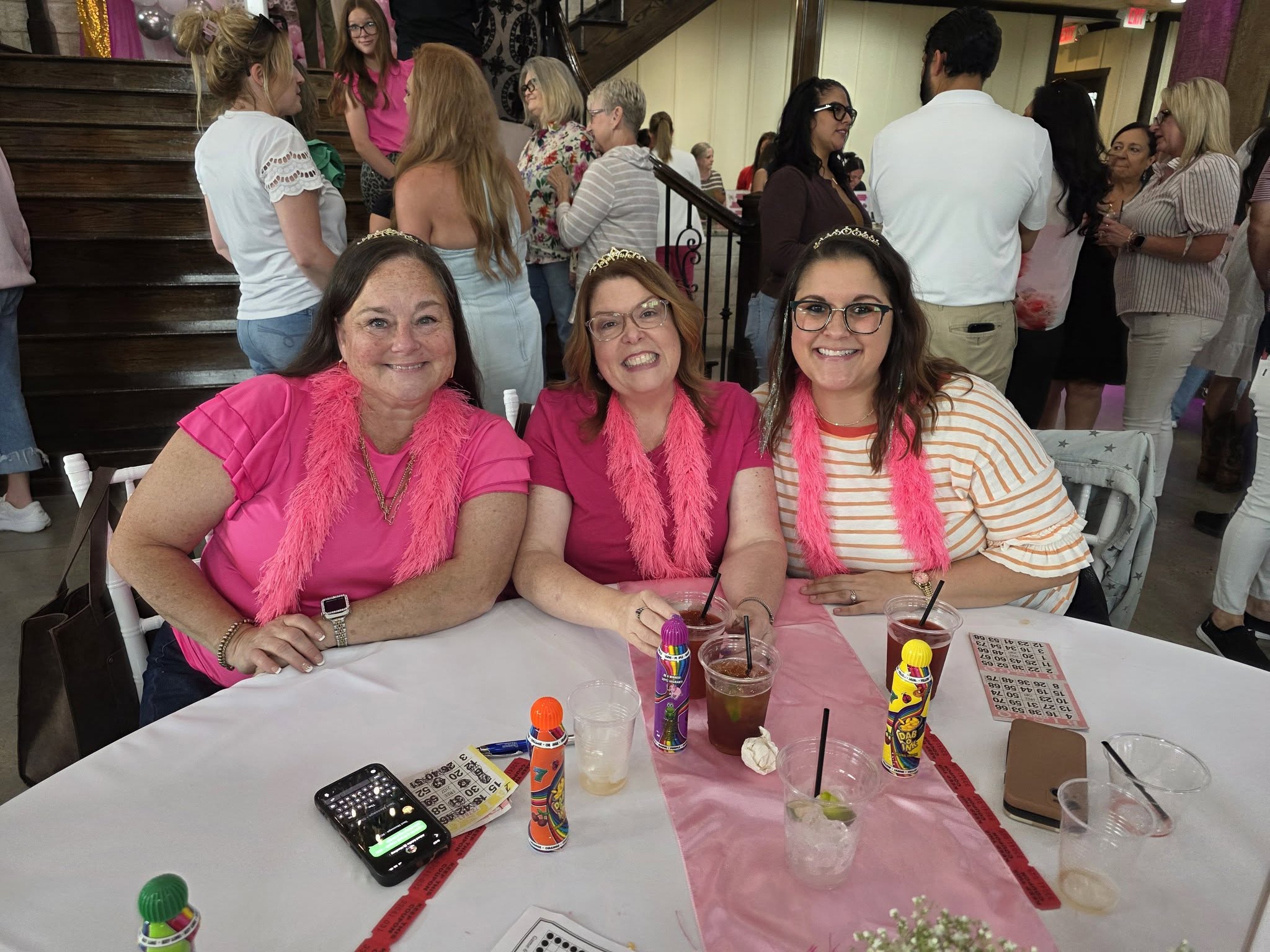 Purse Bingo attendees enjoy the annual fundraiser with 300 other guests