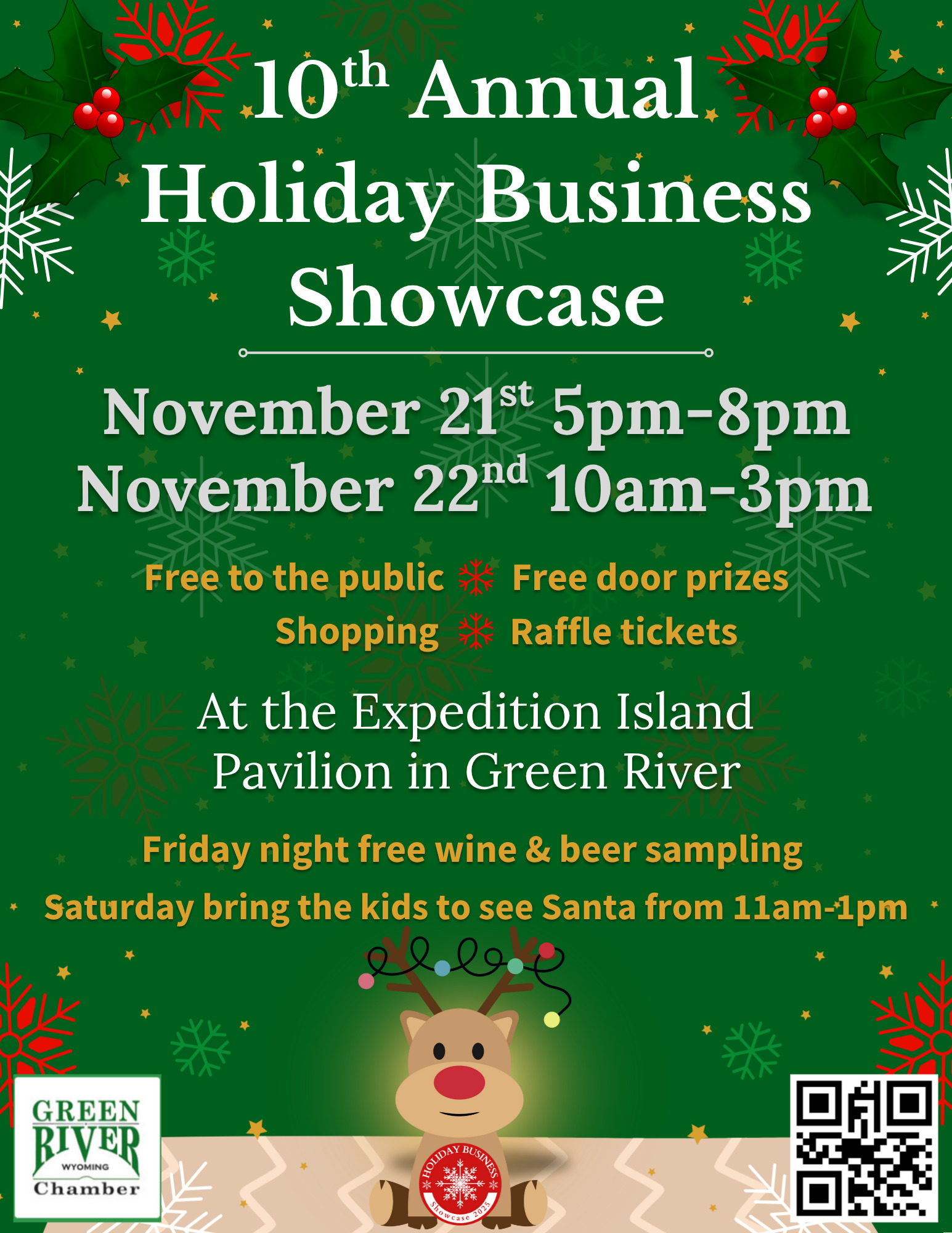 Holiday Business 2025 flyer