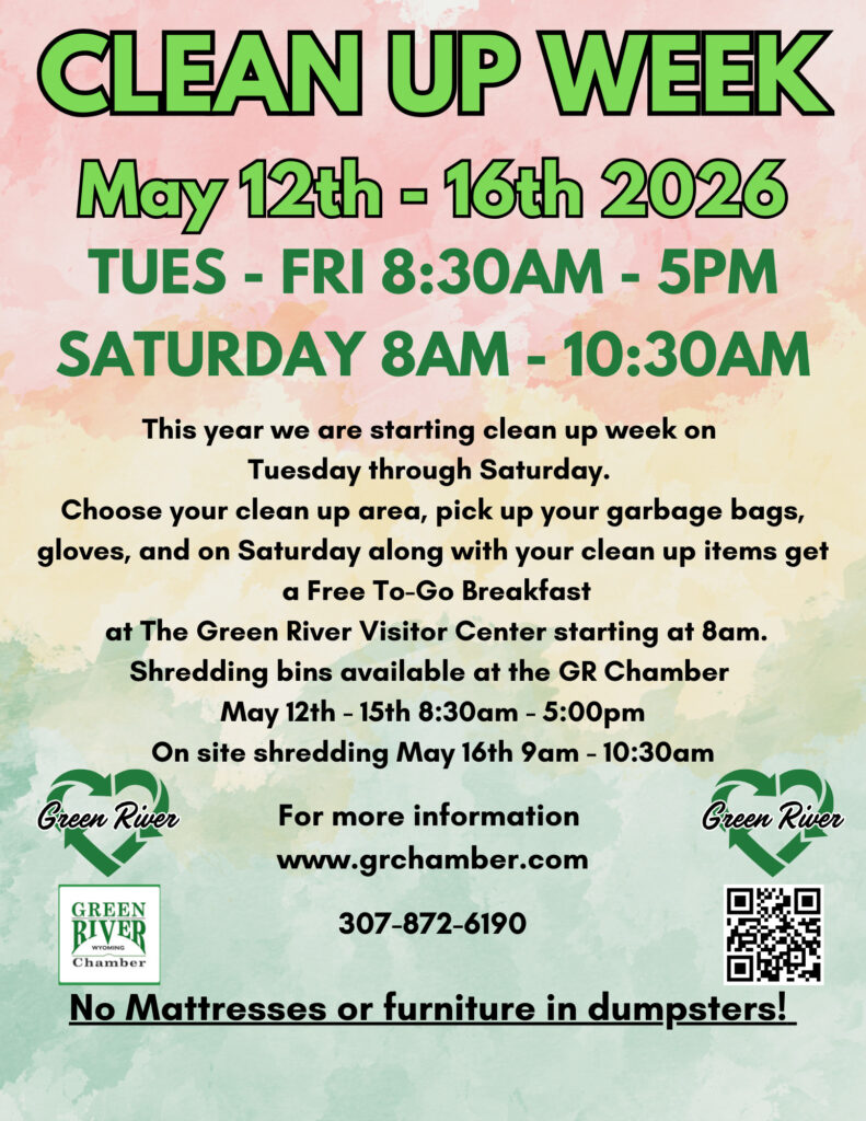 2026 Clean Up Day Flyer