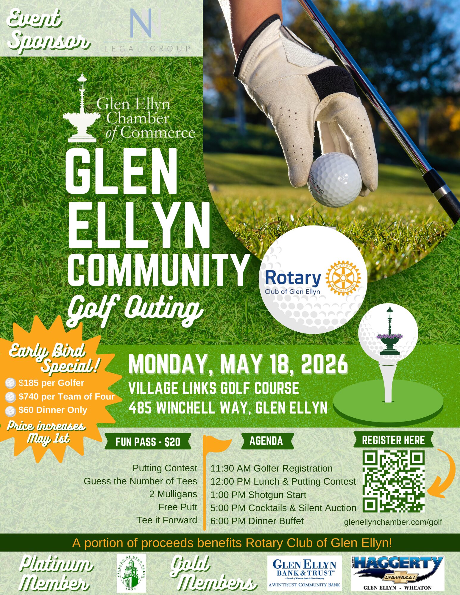 2026 Golf Outing Poster (8.5 x 11)