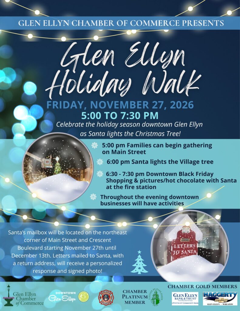 Glen Ellyn Holiday Walk (8.5 x 11 in) Glen Ellyn Holiday Walk (8.5 x 11 in)