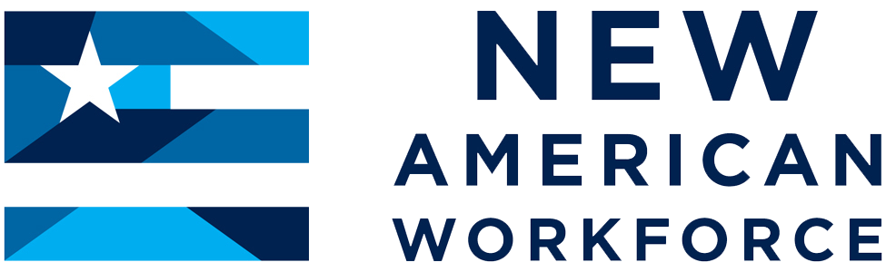 New American Workforce Logo - Transparent