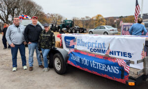 Members of PV Blueprint attended the Carbon County Veteran's Day Parade to support those who served our country.