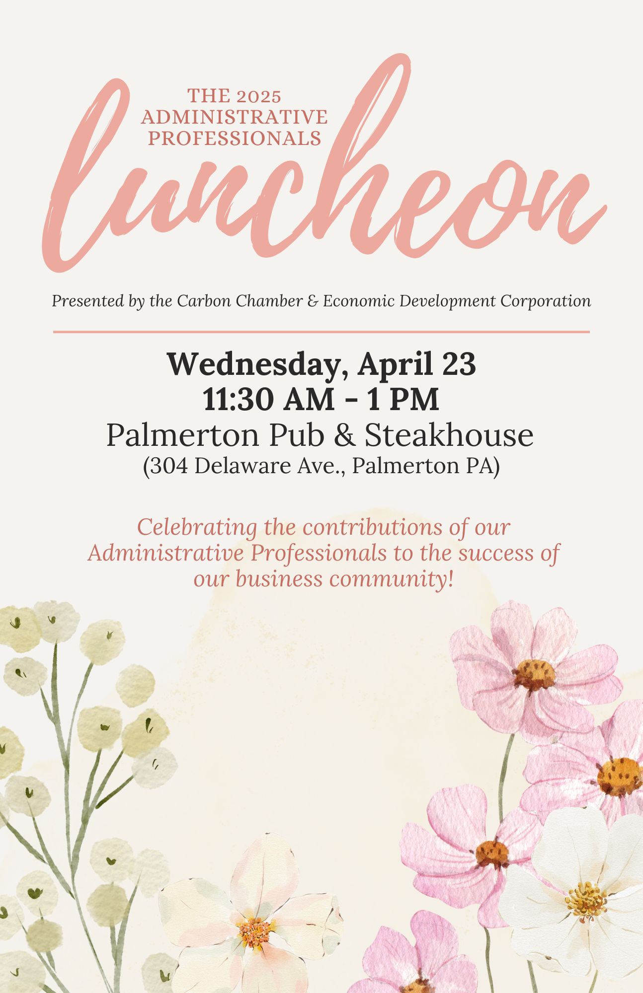 CCEDC - 2025 Digital Program - Admin Professionals Luncheon (5.5 x 8.5 in)