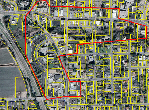AG Buy local business perimeter map AG Buy local business perimeter map