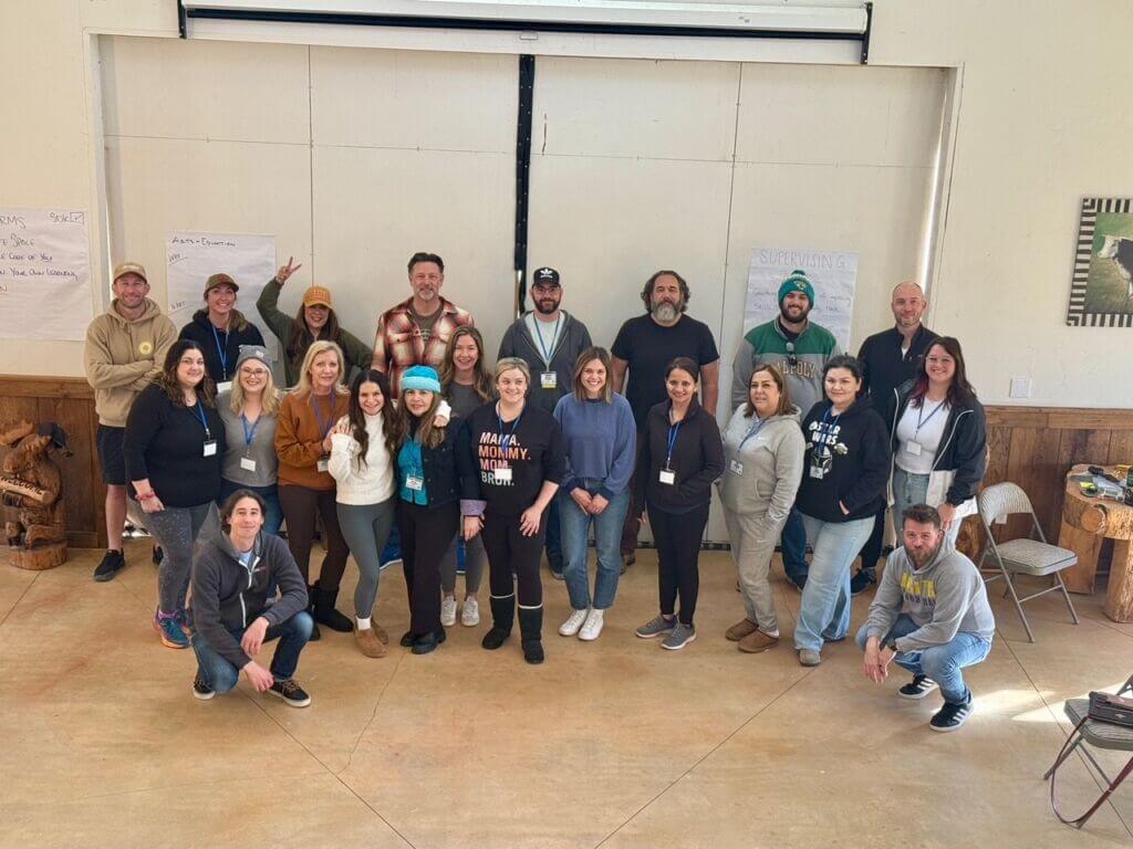 Class VI at Annual Retreat