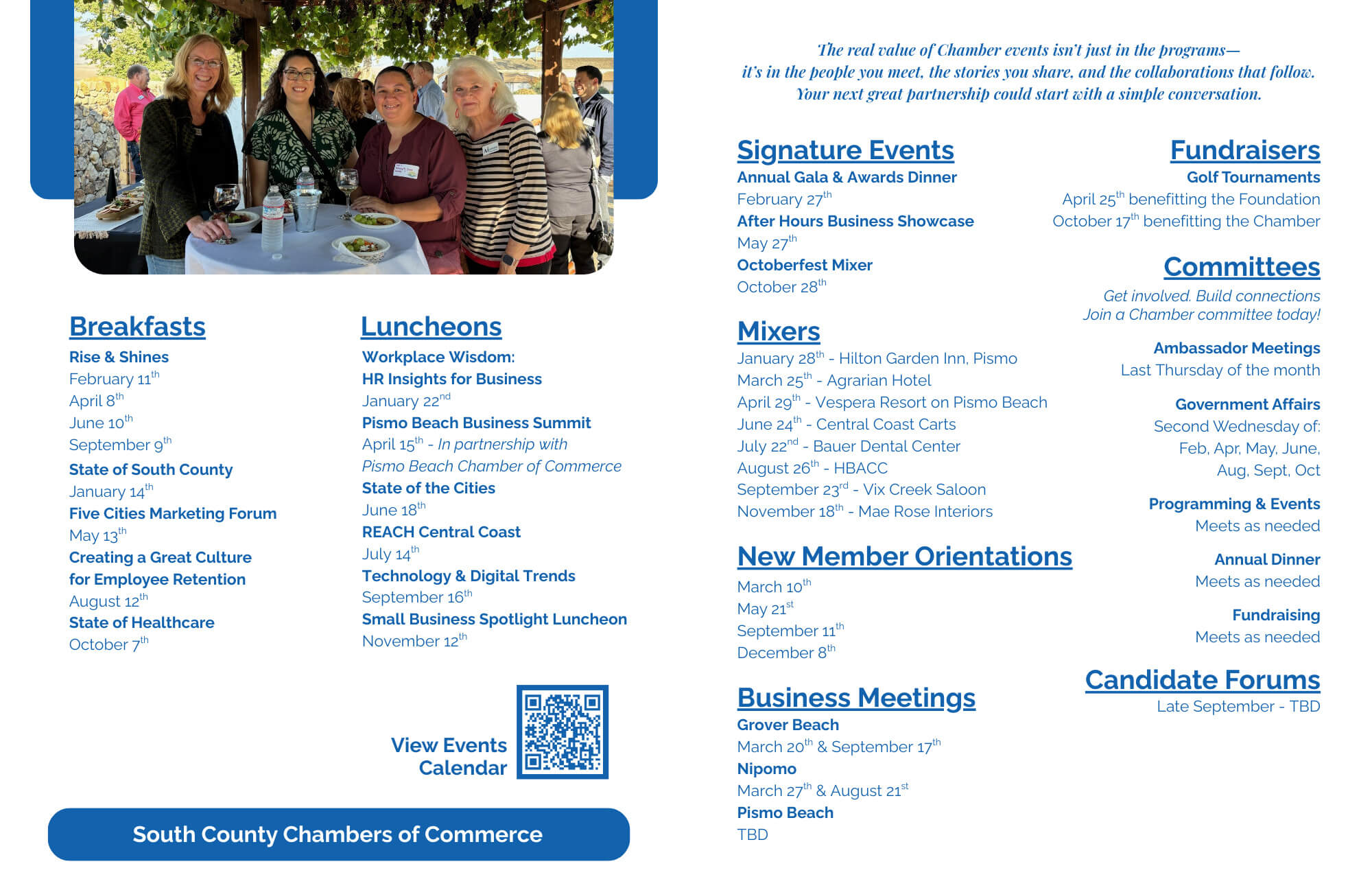 2026 Events &amp; Programming Guide Page 2 REV 2.10.26