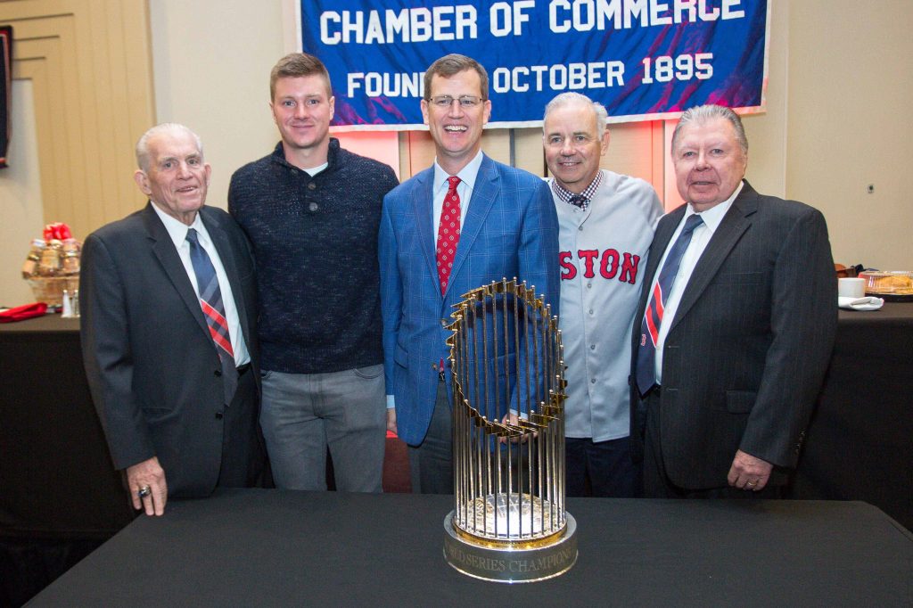 Red Sox Breakfast Group Photo