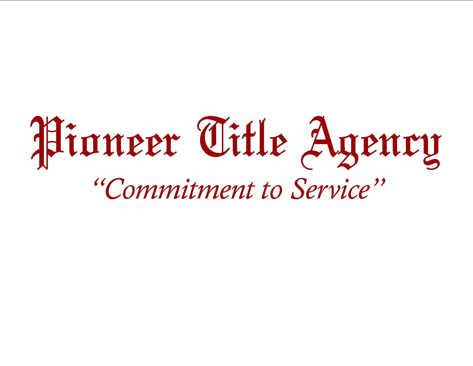 Pioneer Title Agency