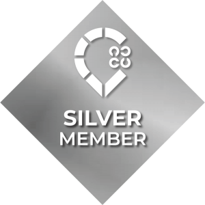 silver member logo