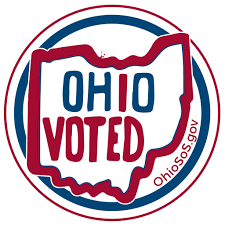 ohio voted sticker