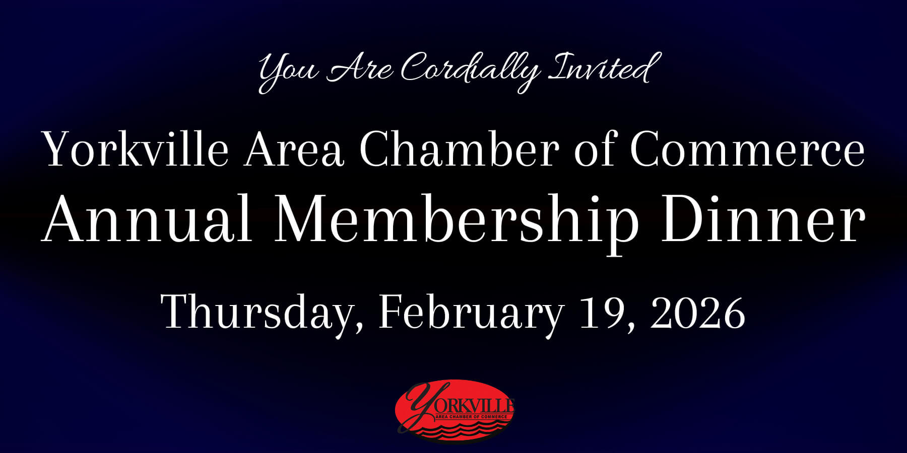 2026You are invited graphic