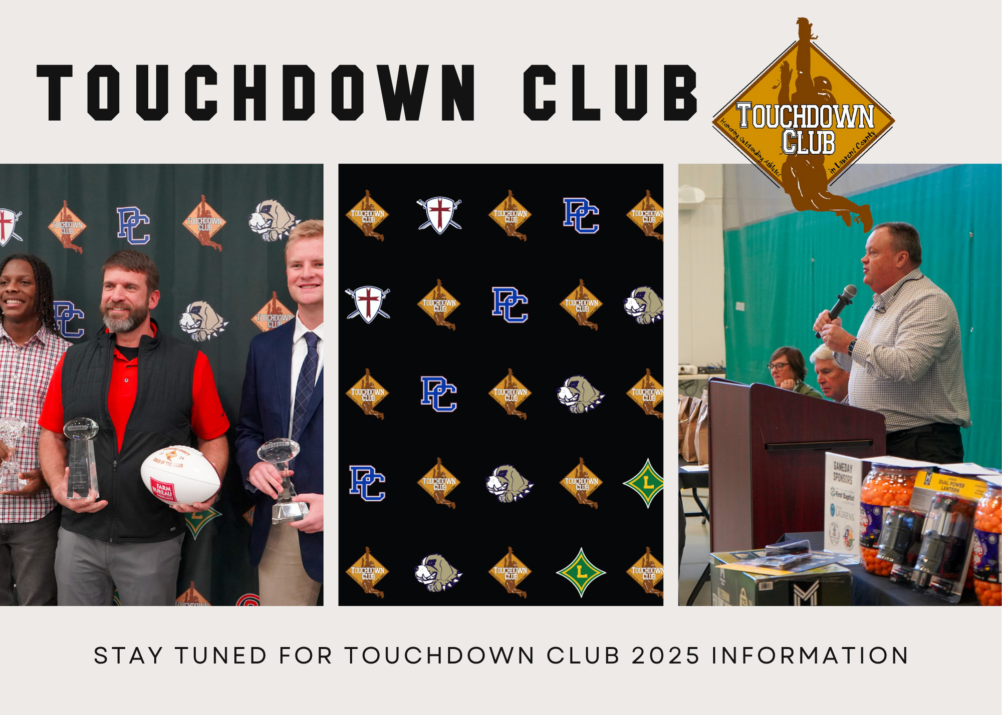 Stay tuned for Touchdown Club 2025 Information Stay tuned for Touchdown Club 2025 Information