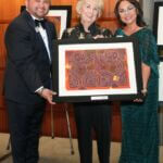 Group photo, Kathy Osborn, President's Award recipient